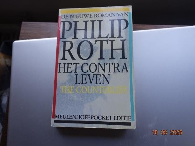 Het Contraleven....Philip Roth, Ophalen, Gelezen, Amerika