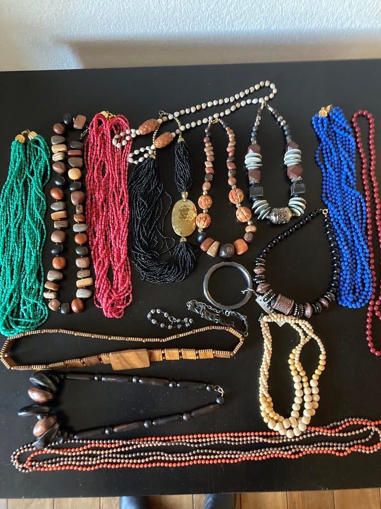 Vintage lot kettingen, Ophalen of Verzenden, Gebruikt