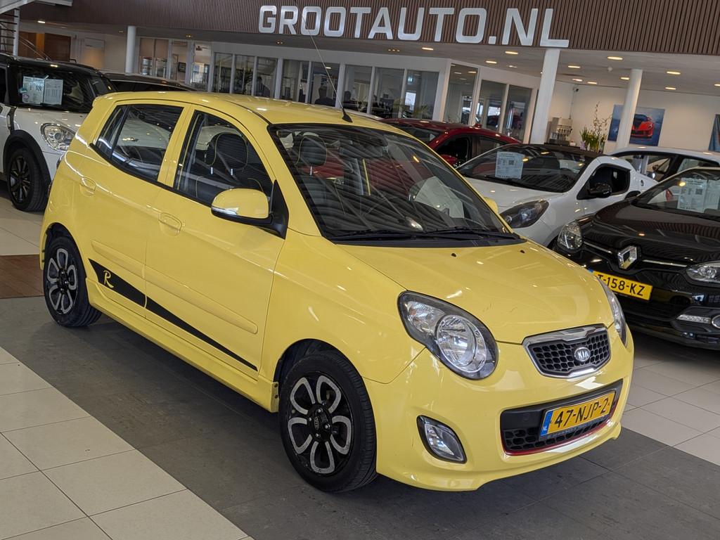 Kia Picanto 1.1 R-SportbyKia Airco, Stuurbekrachtiging, Auto's, Kia, Voorwielaandrijving, Stof, Gebruikt, 400 kg