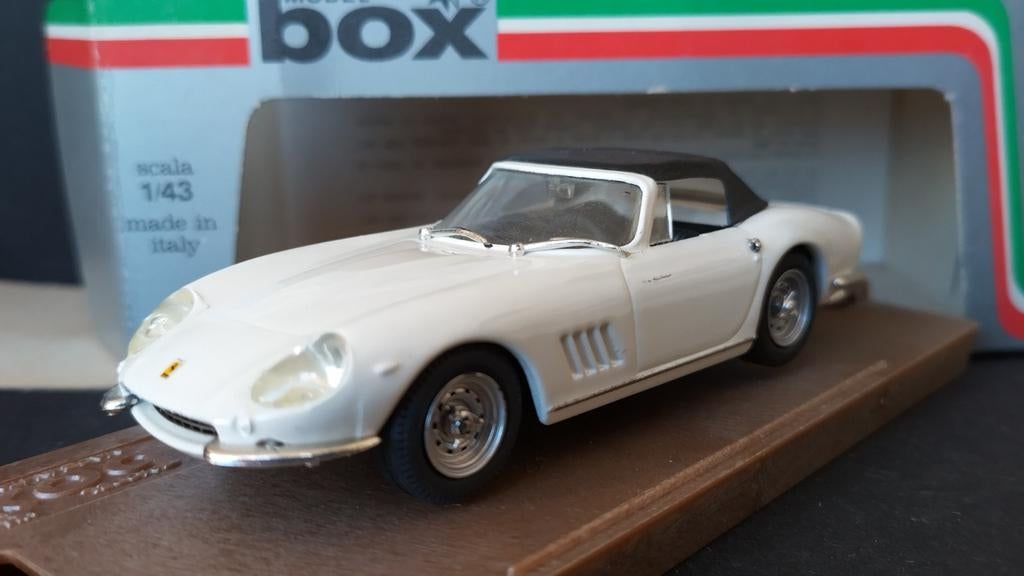 Ferrari 275 GtB Spyder closed roof 1:43 Box Models Pol, Overige merken, Box Model di Grassini snc, Auto, 61100 Pesaro Italy