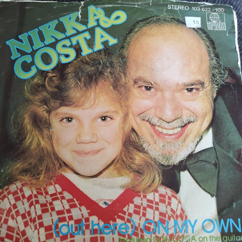 Nikka Costa - (Out Here) On My Own - Single, Ophalen of Verzenden, 7 inch
