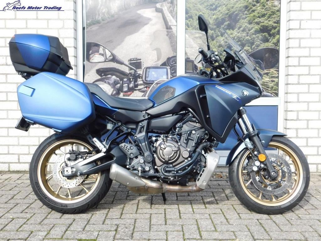 YAMAHA TRACER 7 GT, incl 3 delige kofferset, bj \'24, ZGAN!, 2 cilinders, Motorrijbewijs A, Bedrijf, Onbekend