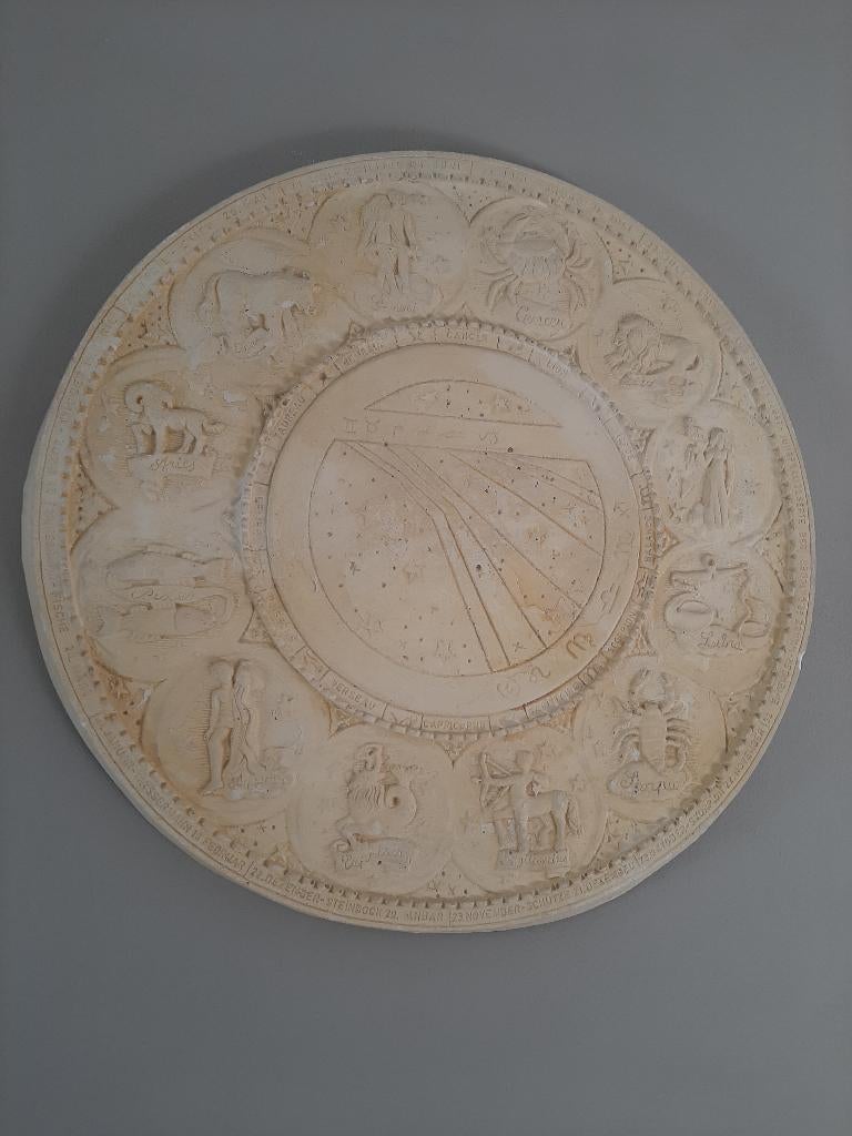 Gipsen ornament Dierenriem, Ophalen