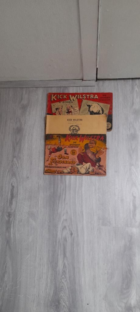 Kick Wilstra, Boeken, Stripboeken, Meerdere stripboeken, Ophalen of Verzenden, Gelezen