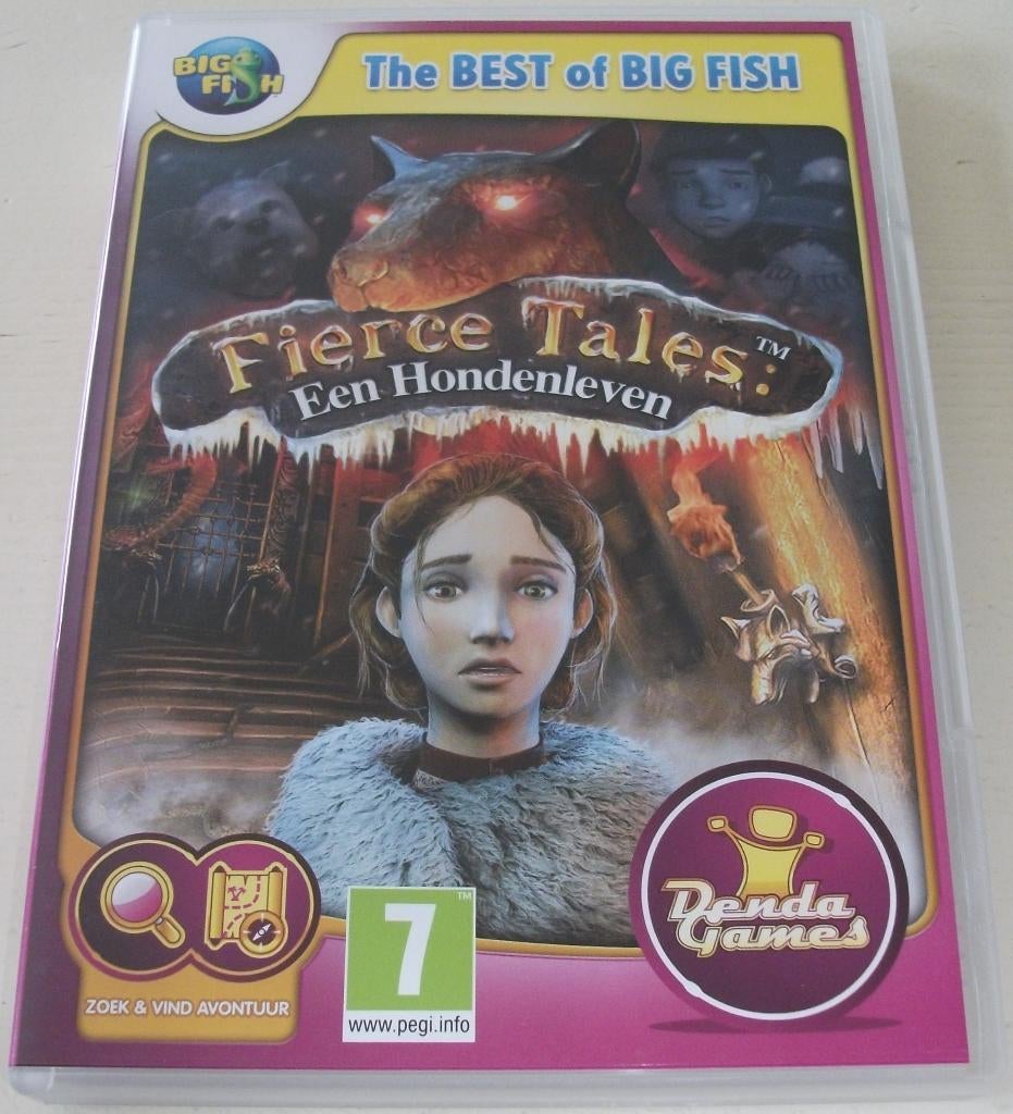 PC Game *** FIERCE TALES *** Een Hondenleven, Spelcomputers en Games, Games | Pc, Puzzel en Educatief, 1 speler, Ophalen of Verzenden