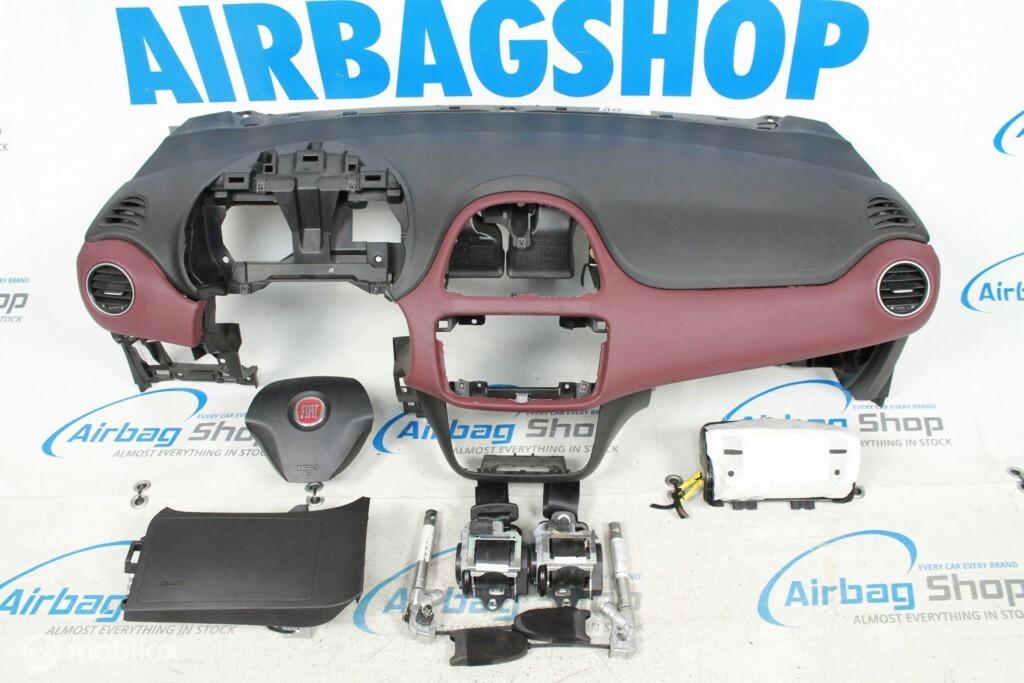 Airbag set - Dashboard bordeaux Fiat Punto Evo (2009-2012), Gebruikt, Ophalen of Verzenden