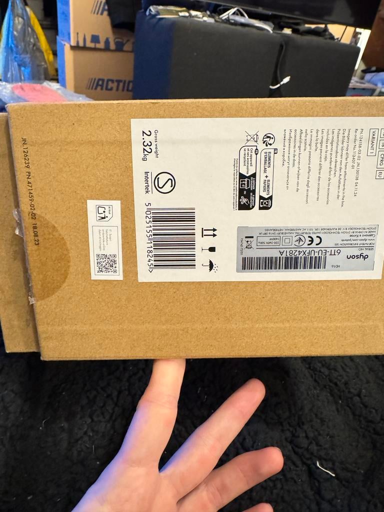 Dyson Supersonic Nural Ceramic Pink/Rose Goud, Ophalen, Zo goed als nieuw, Föhn of Haardroger