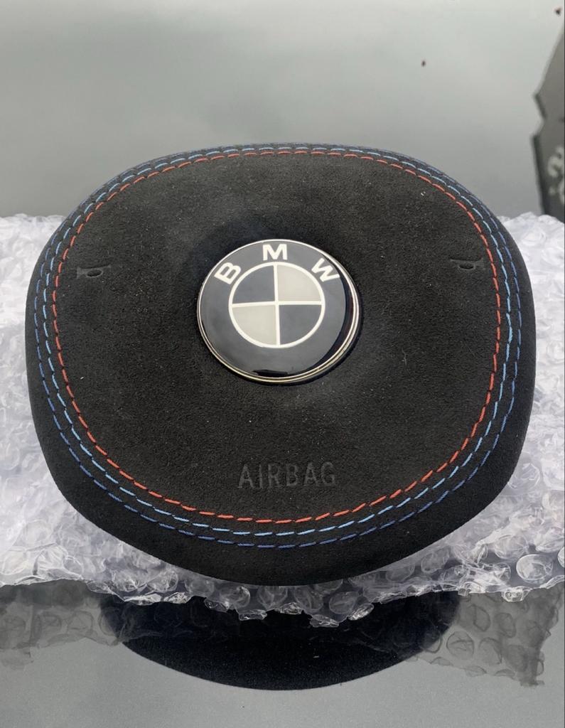 BMW Airbag Alcantara kapje NIEUW G-serie, Auto-onderdelen, Besturing, Nieuw, Ophalen of Verzenden, BMW
