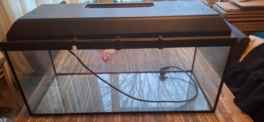 Aquarium, Dieren en Toebehoren, Vissen | Aquaria en Toebehoren, Ophalen, Gebruikt, Leeg aquarium