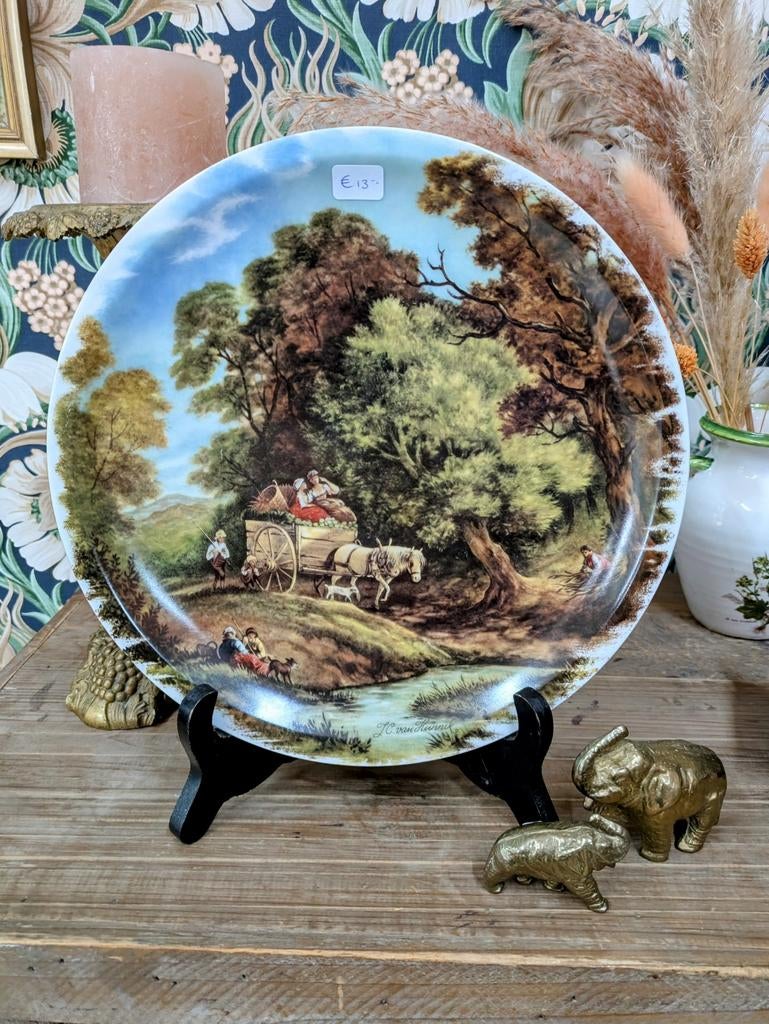 Landelijk Wandbord Royal schwabap, Antiek en Kunst, Antiek | Wandborden en Tegels, Ophalen