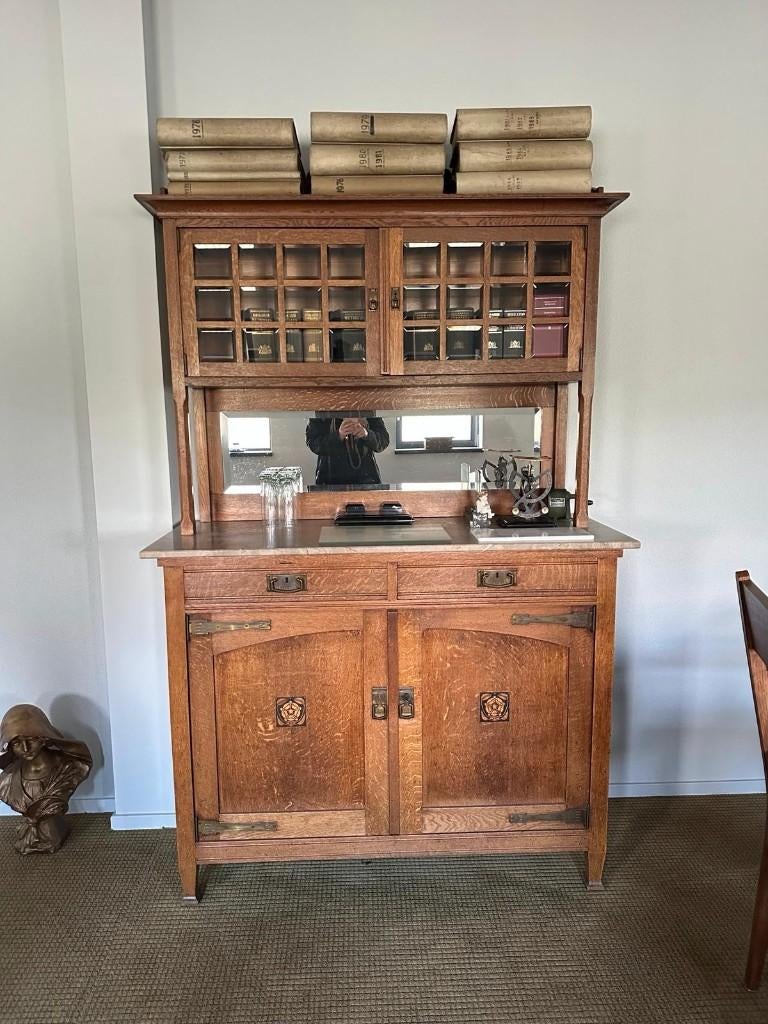 art nouveau / art deco buffet kast, Ophalen