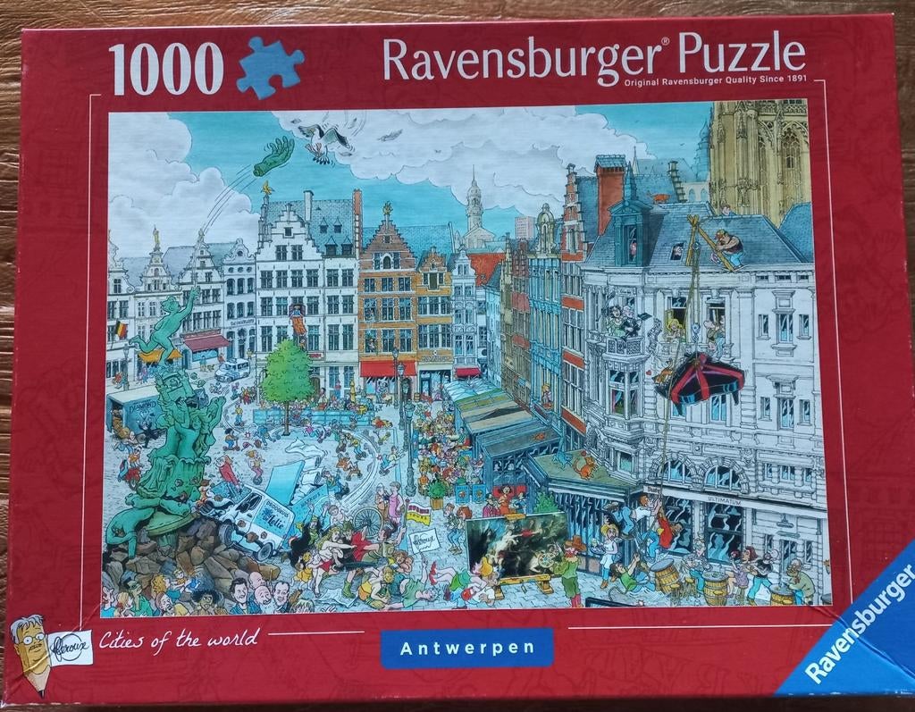 Ravensburger puzzel., Ophalen of Verzenden, 500 t/m 1500 stukjes, Zo goed als nieuw
