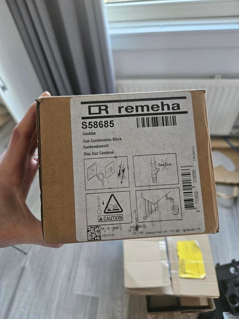 Remeha Gasblok - Nieuw of Gebruikt, Ophalen of Verzenden, Gebruikt