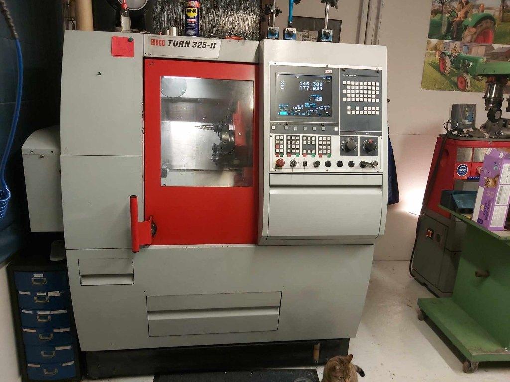 Emco turn 325 II, Ophalen, Zo goed als nieuw, Metaaldraaibank, Minder dan 500 mm