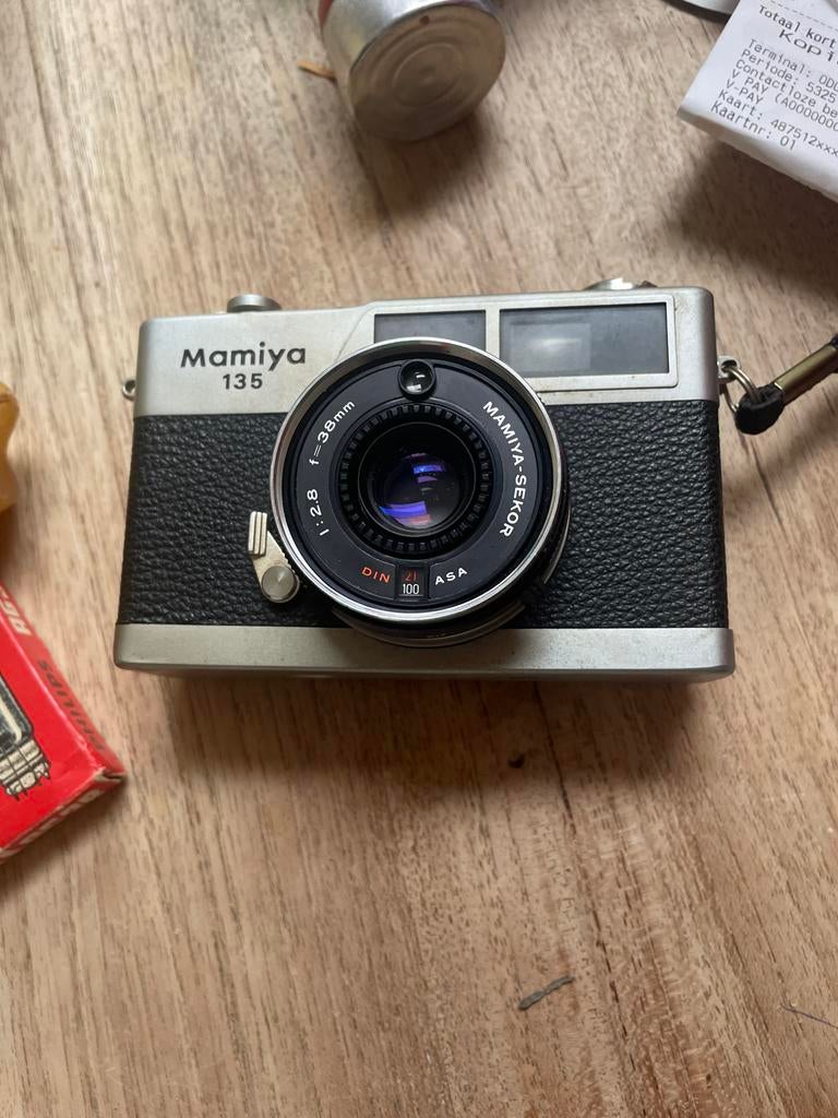 Mamiya 135 meetzoeker camera, Ophalen of Verzenden, Gebruikt, Compact