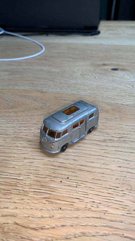 Matchbox Lesney VW T1 camper, Ophalen of Verzenden, Gebruikt, Auto, Lesney