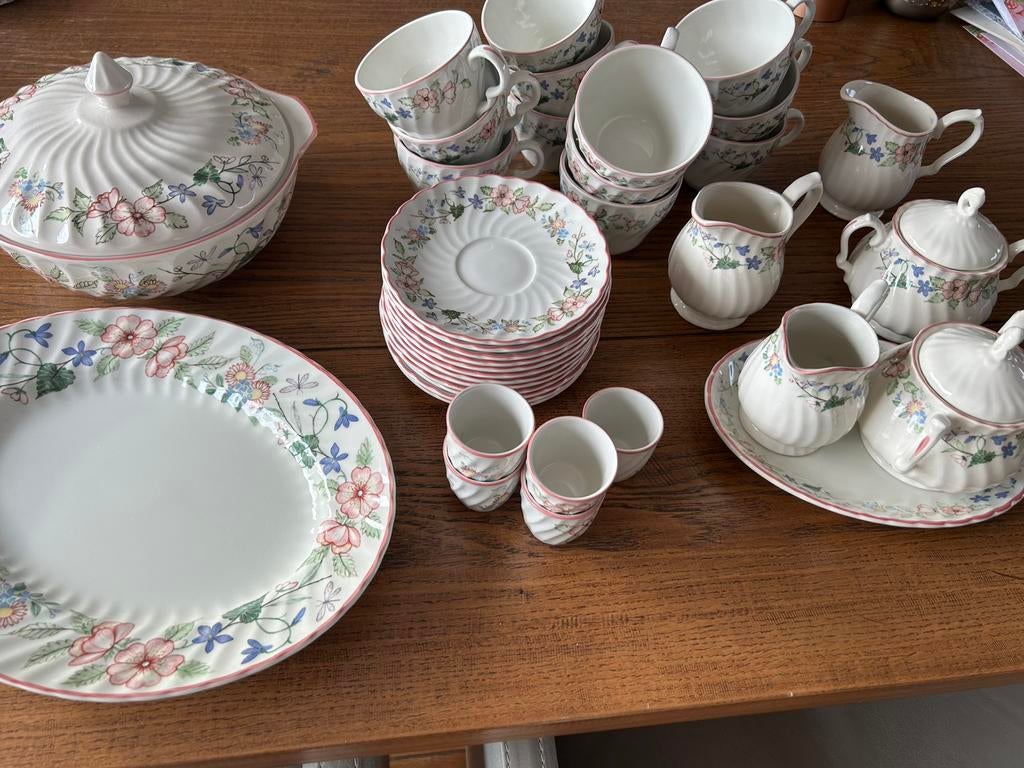 Springfield servies Engels Jenny Rhodes zgan, Ophalen of Verzenden, Zo goed als nieuw, Porselein, Overige stijlen