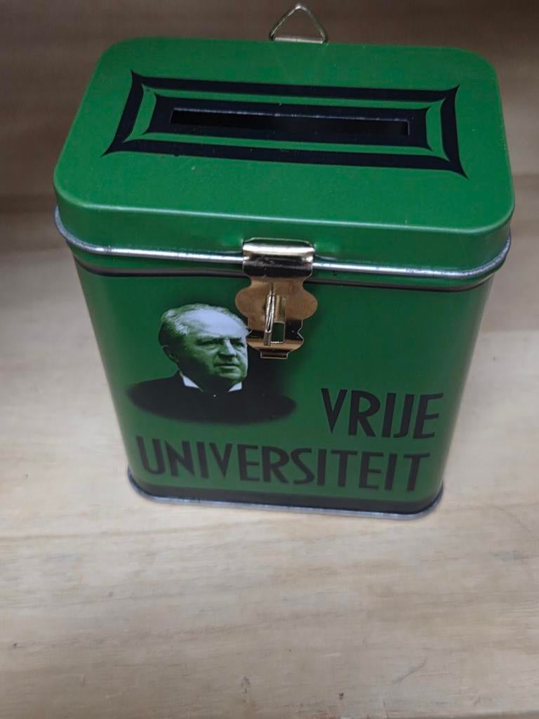 Verzamelaars VU Busje Collectebus, Verzamelen, Spaarpotten, Ophalen of Verzenden, Gebruikt, Overige thema's