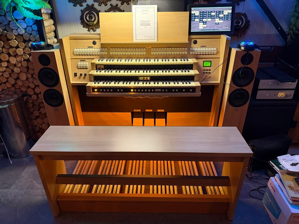 Viscount Domus Chorale 8 Orgel - Prachtig en Compleet, Ophalen, Zo goed als nieuw, 3 klavieren, Orgel