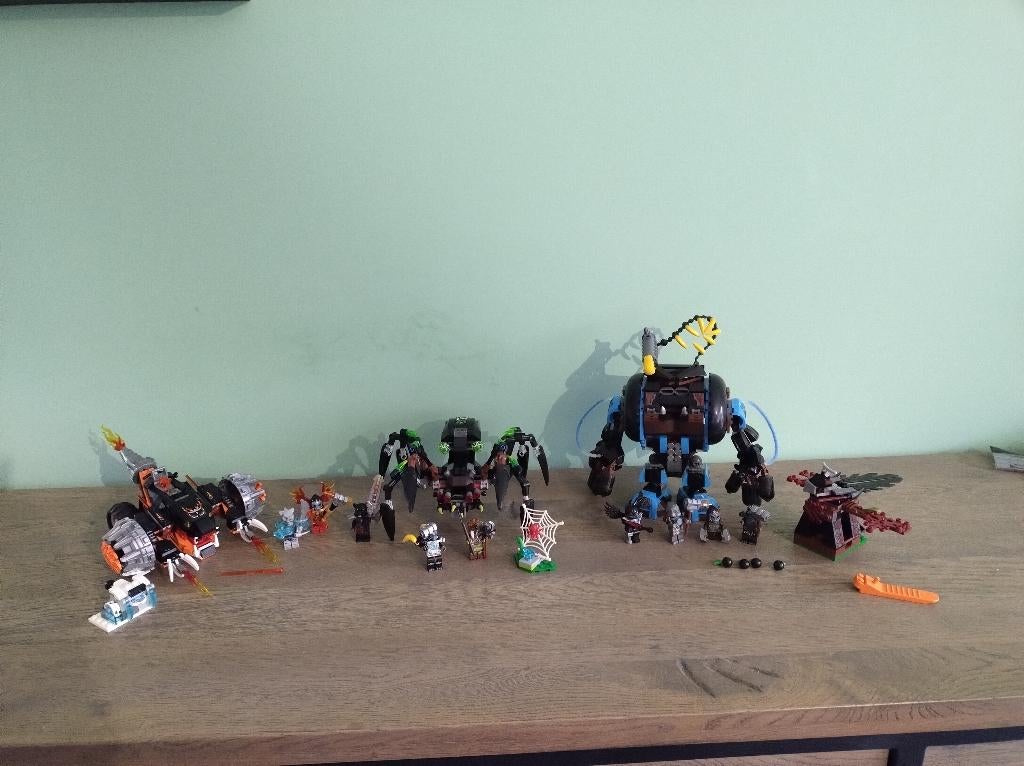 Lego Chima sets 70008 70130 70222, Kinderen en Baby's, Speelgoed | Duplo en Lego, Zo goed als nieuw, Lego, Complete set, Ophalen of Verzenden