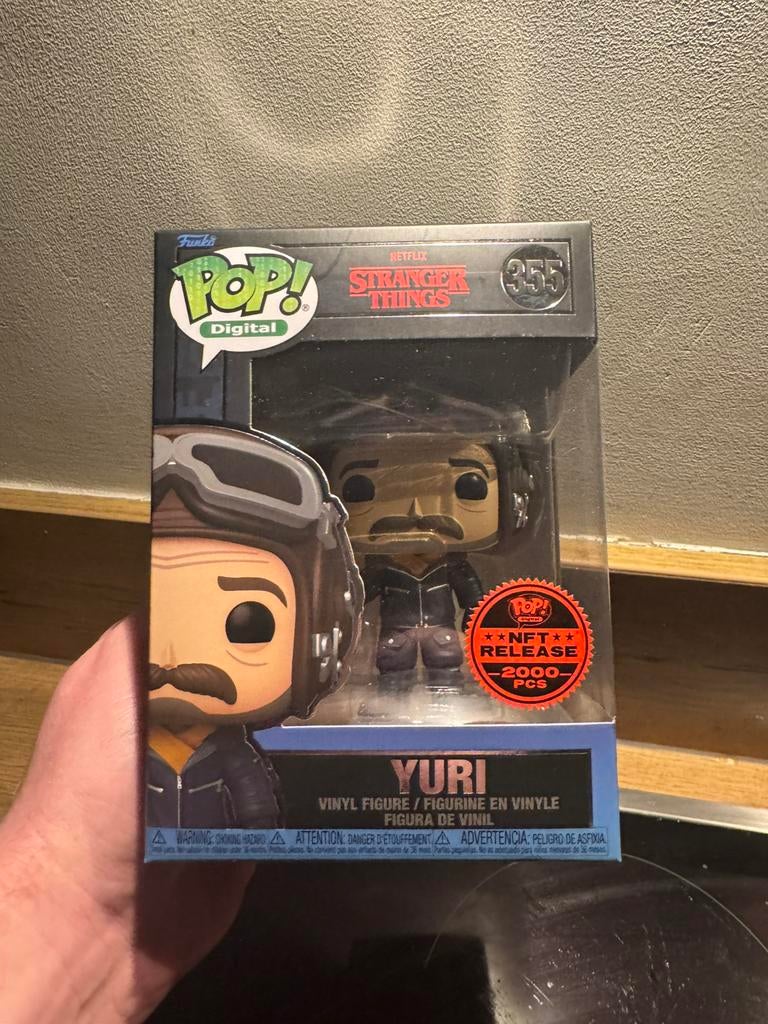 Stranger Things Funko Pop 355 Yuri NFT, Ophalen of Verzenden, Zo goed als nieuw