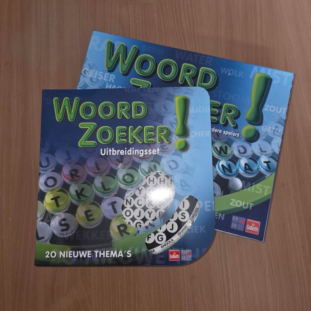 Woordzoeker met Uitbreidingsset - Zo Goed Als Nieuw, Goliath, Vijf spelers of meer, Ophalen of Verzenden, Zo goed als nieuw