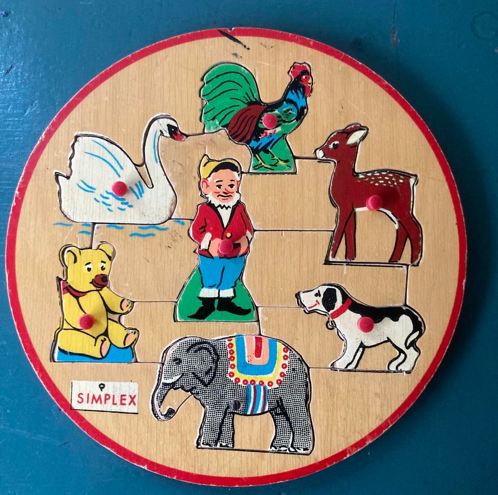 Simplex puzzel rond, Ophalen of Verzenden