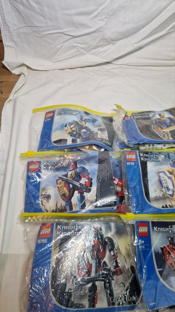 Lego kingdom's ridders meerdere sets, Ophalen of Verzenden, Zo goed als nieuw, Complete set, Lego