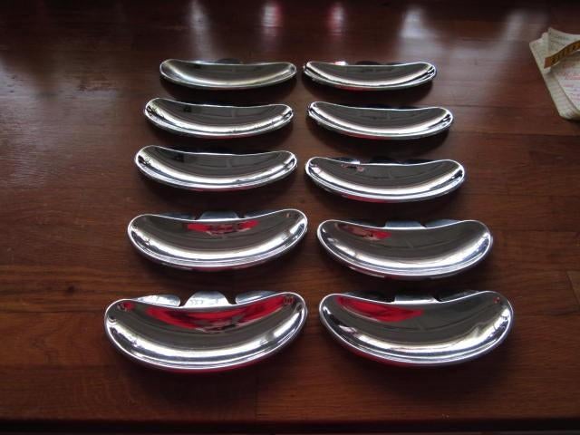 10 bordverlengers,graten/botjes etc. inox 18/10, Ophalen of Verzenden, Zo goed als nieuw