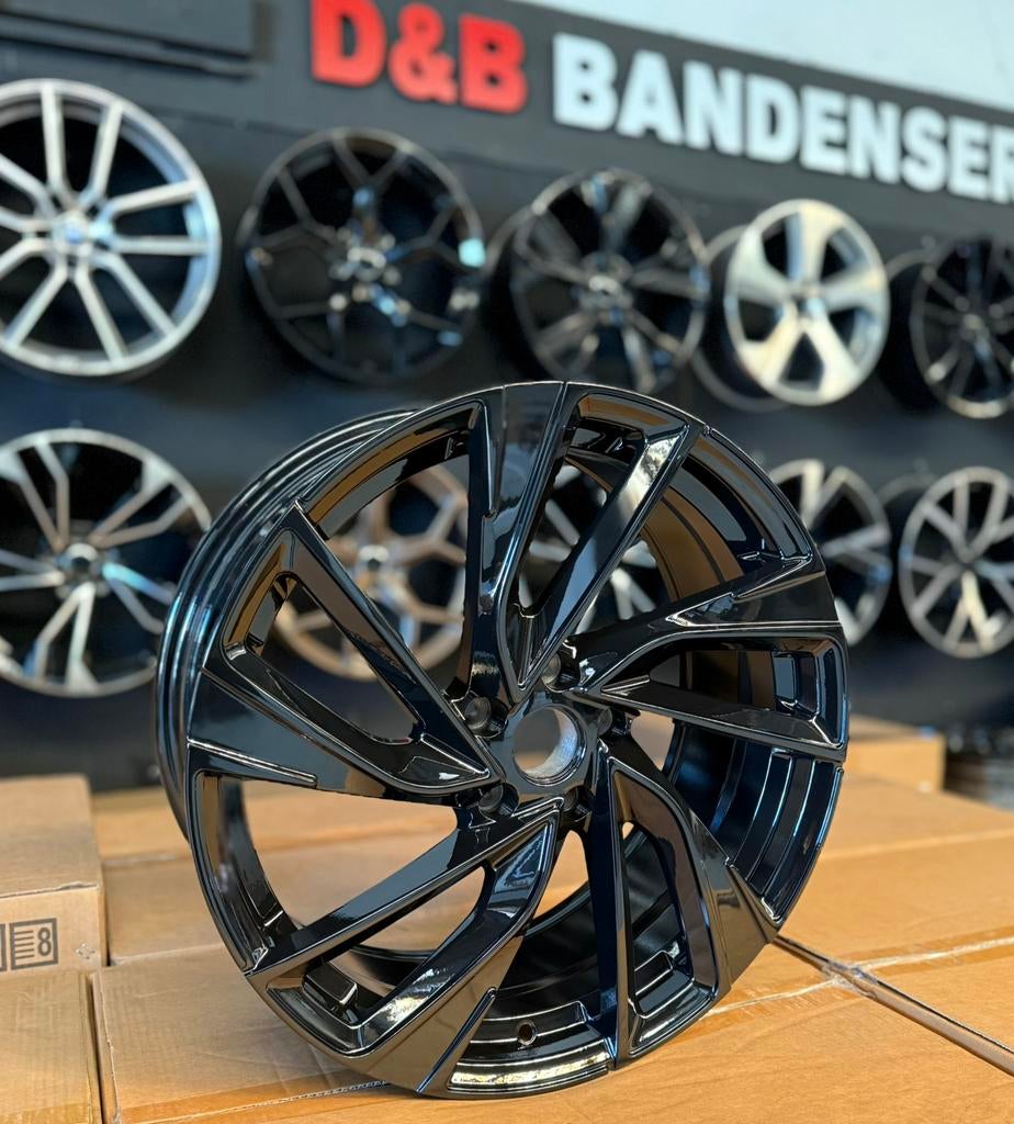 18 19 inch adelaide look zwart 5x112 Vw golf gti t roc caddy