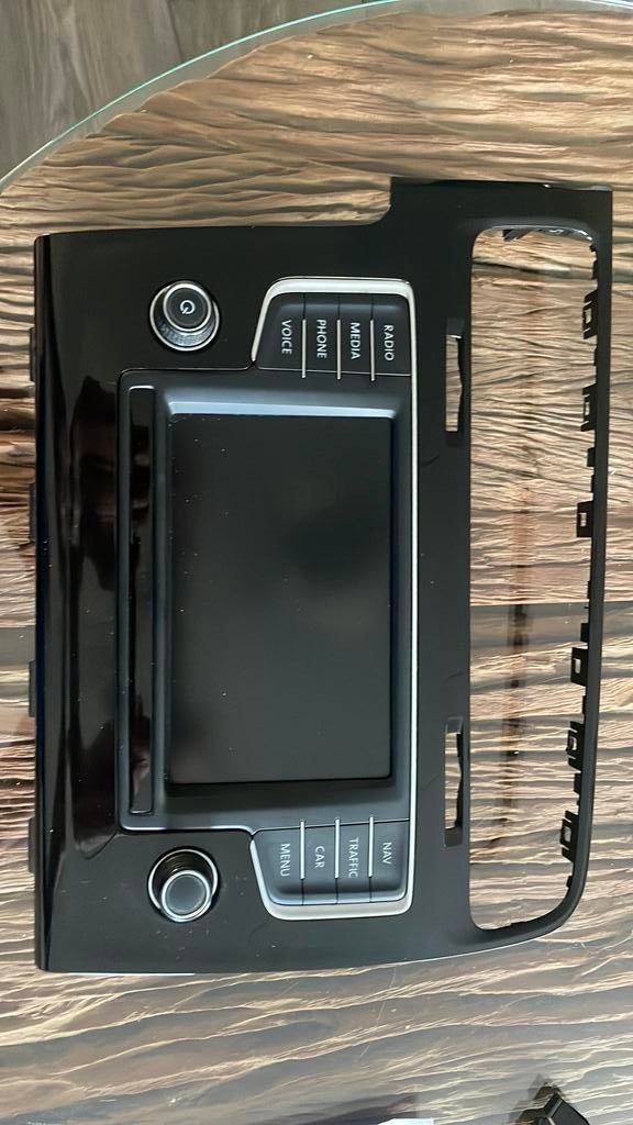 Navigatie Display /Regelunit oa Vw Golf 7, Auto diversen, Autonavigatie, Ophalen of Verzenden, Zo goed als nieuw