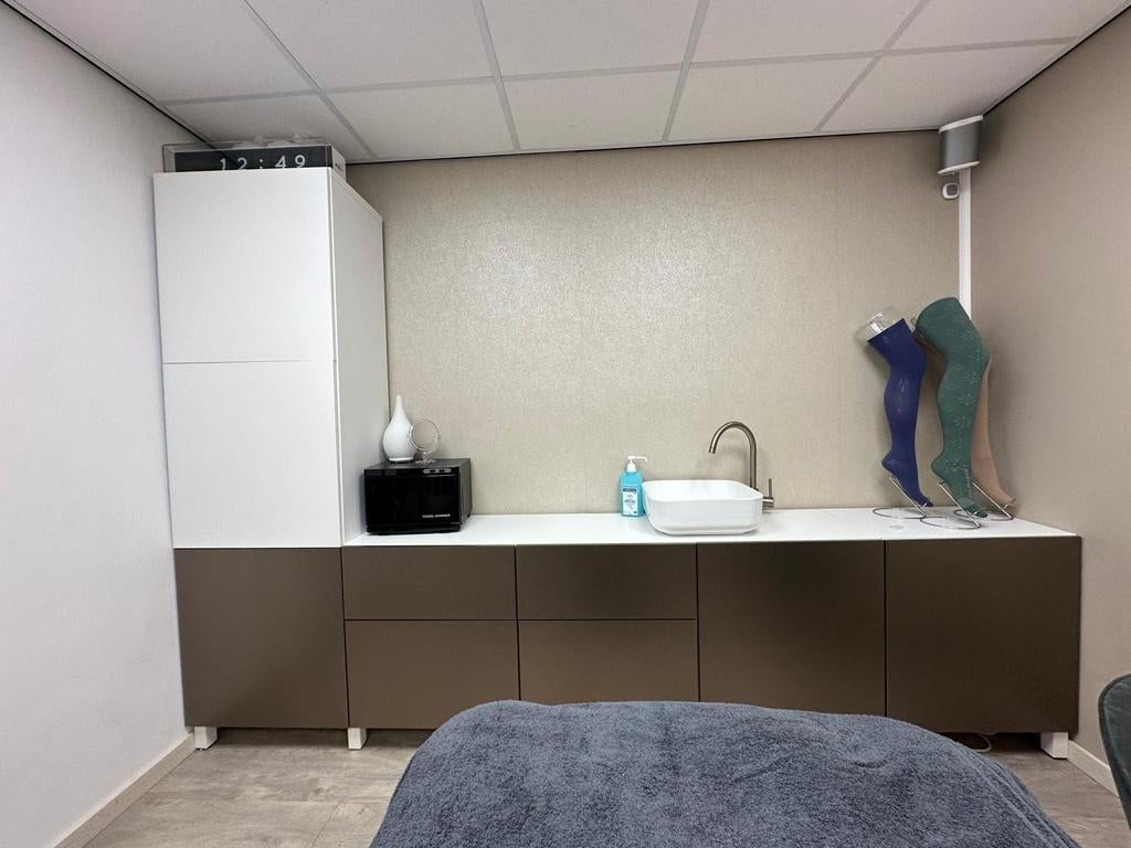 RIKSVIKEN Ikea Besta frontjes licht bronseffect, Ophalen, Zo goed als nieuw, Minder dan 150 cm, Minder dan 100 cm