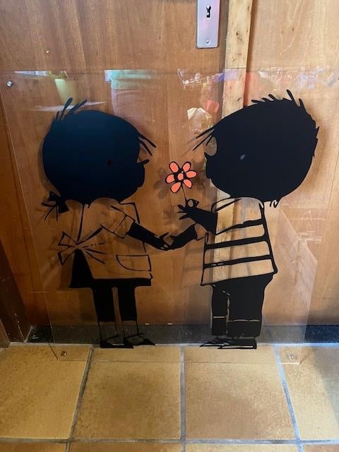 wandplaat jip en janneke, Kinderen en Baby's, Kinderkamer | Inrichting en Decoratie, Ophalen, Zo goed als nieuw, Wanddecoratie