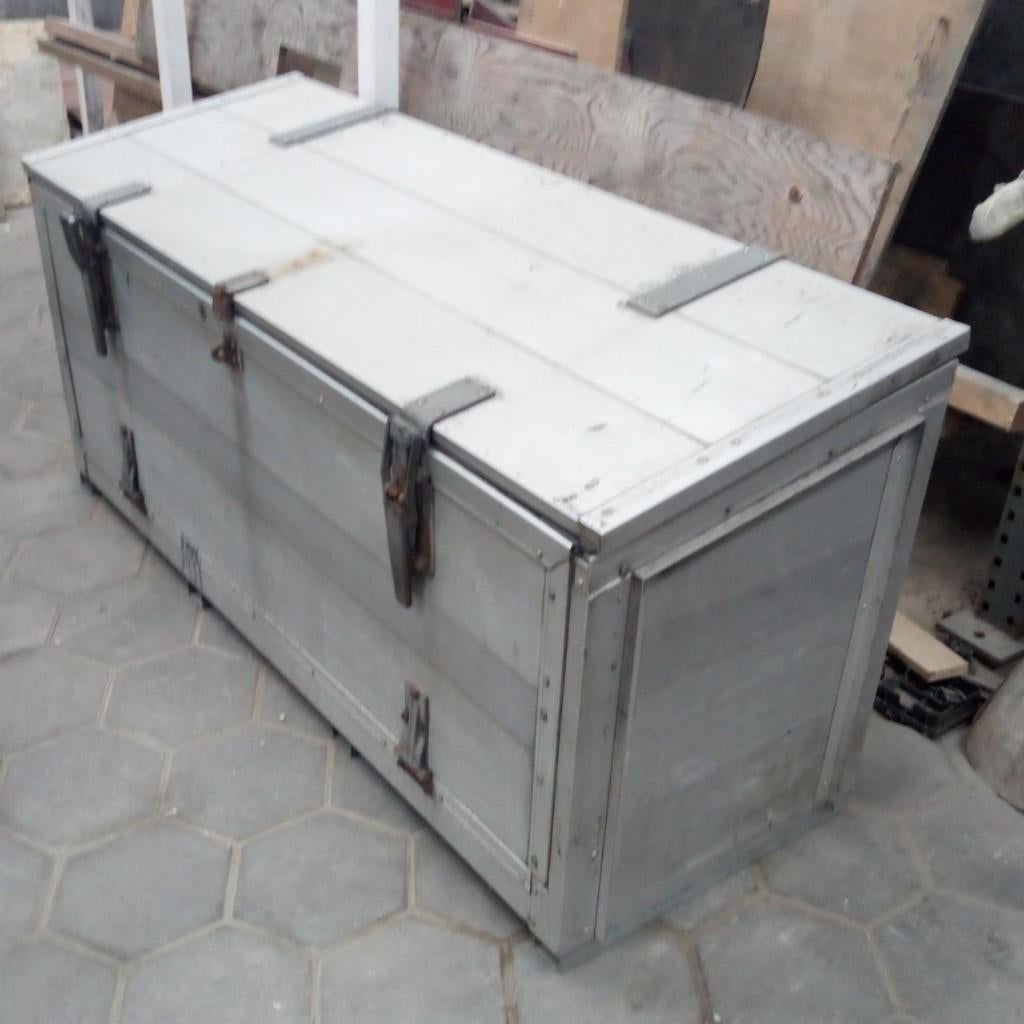 Aluminium gereedschapskist voor werk bus, Auto diversen, Autogereedschap, Ophalen, Gebruikt