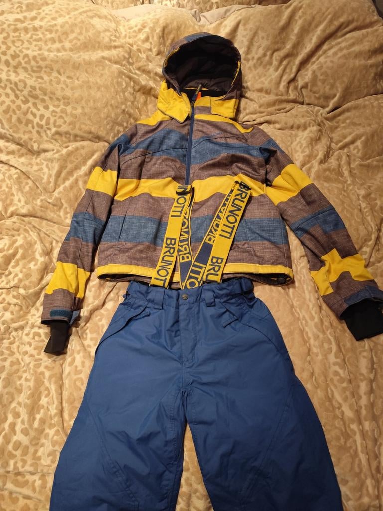 Ski pak-Kids, Brunotti, Ophalen of Verzenden, Gedragen, Maat 46 (S) of kleiner