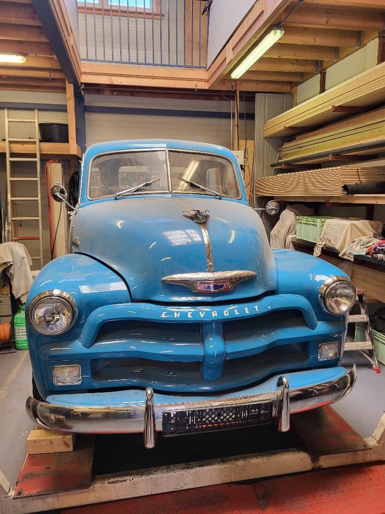 Chevrolet 3100 pick-up, Achterwielaandrijving, Overige carrosserieën, Chevrolet, Blauw