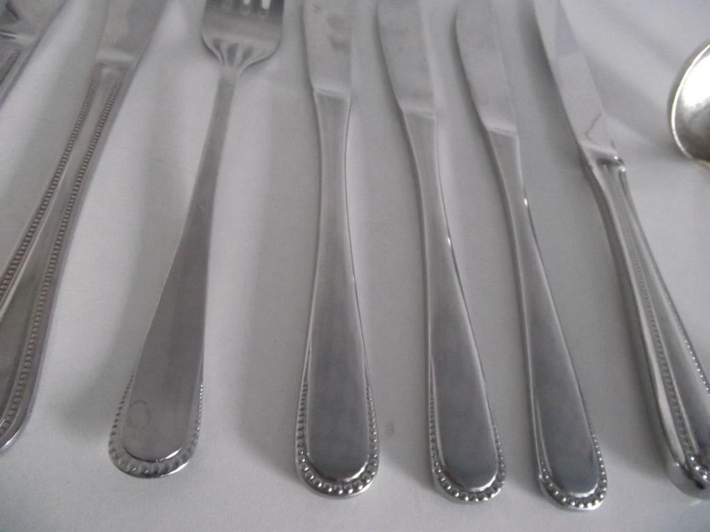 13 Parelrand bestek div. merk Henckels WMF Sola elite p st, Ophalen of Verzenden