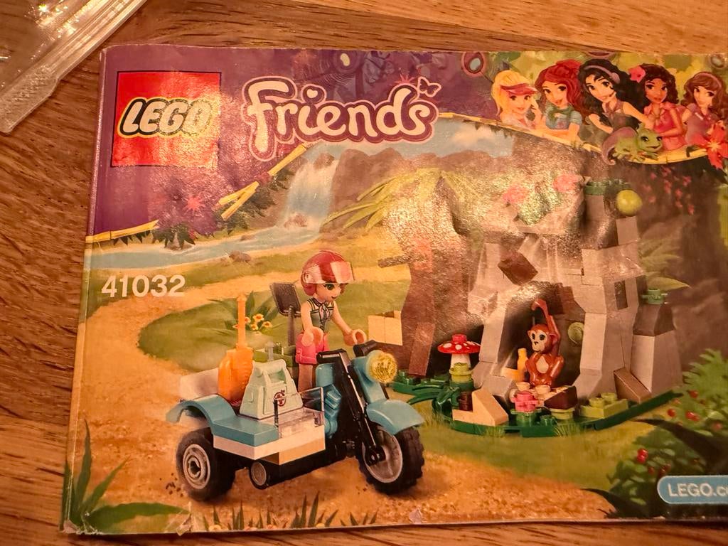Lego Friends 41032 Jungle Eerste Hulp Scooter, Ophalen of Verzenden, Zo goed als nieuw, Complete set, Lego