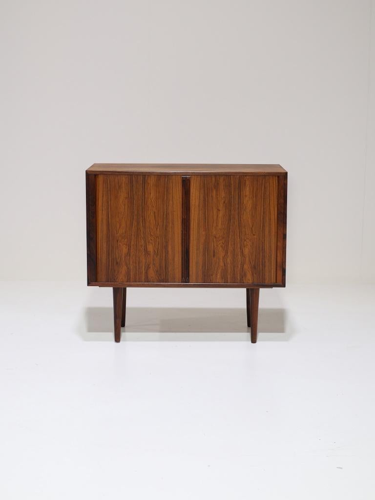 Kai Kristiansen tambour dressoir lp-kastje palissander 1960, Huis en Inrichting, Kasten | Overige, Zo goed als nieuw, Ophalen