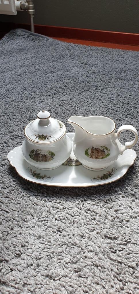 Servies set Bavaria Porzellan Roslau Dutch Castles OPHALEN, Ophalen, Gebruikt, Porselein