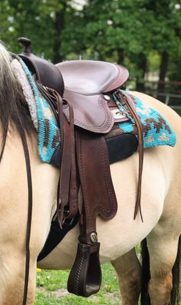 Westernpad inlagen vakken western boomloos inlages pad, Ophalen of Verzenden, Zo goed als nieuw