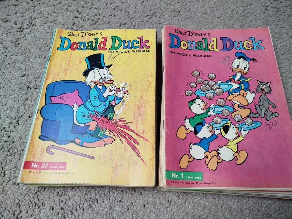 Prachtige complete Donald Duck JAARGANG 1966, Boeken, Gelezen, Complete serie of reeks, Europa, Ophalen of Verzenden