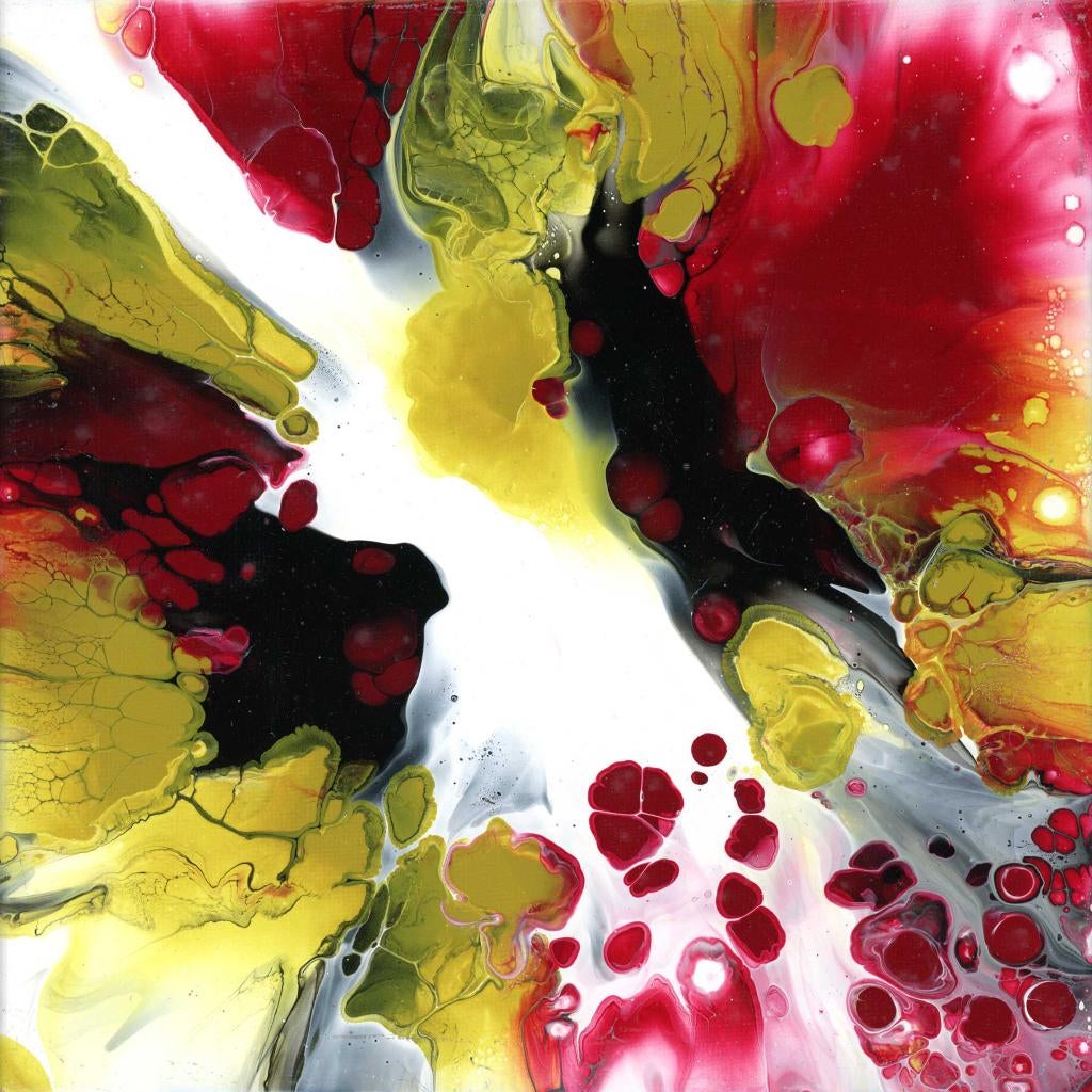 Zonder Titel - Kunstenaar: June Art Studio, Ophalen of Verzenden