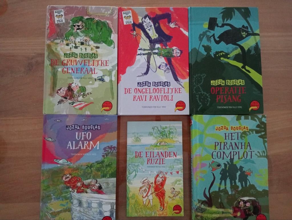 Jozua Douglas boeken over Costa Banana, Boeken, Jozua Douglas, Ophalen of Verzenden, Zo goed als nieuw, Fictie