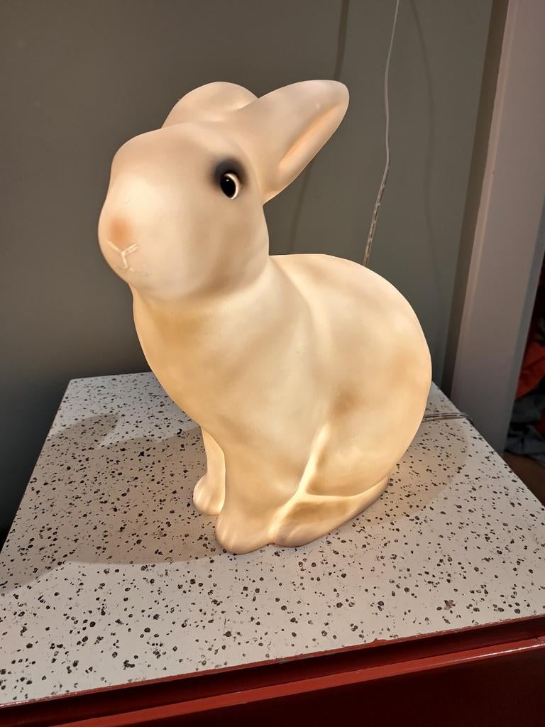 Egmont Toys Heico lamp konijn 25cm, Kinderen en Baby's, Kinderkamer | Inrichting en Decoratie, Ophalen, Zo goed als nieuw, Lamp