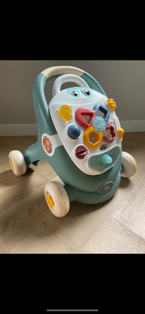Little smoby loopauto, Kinderen en Baby's, Speelgoed | Babyspeelgoed, Ophalen of Verzenden, Zo goed als nieuw, Overige typen, Met wieltjes