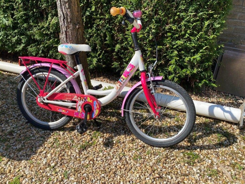 T.k.kinderfietsje K3, Fietsen en Brommers, Fietsen | Kinderfietsjes, Ophalen, Gebruikt, Minder dan 16 inch