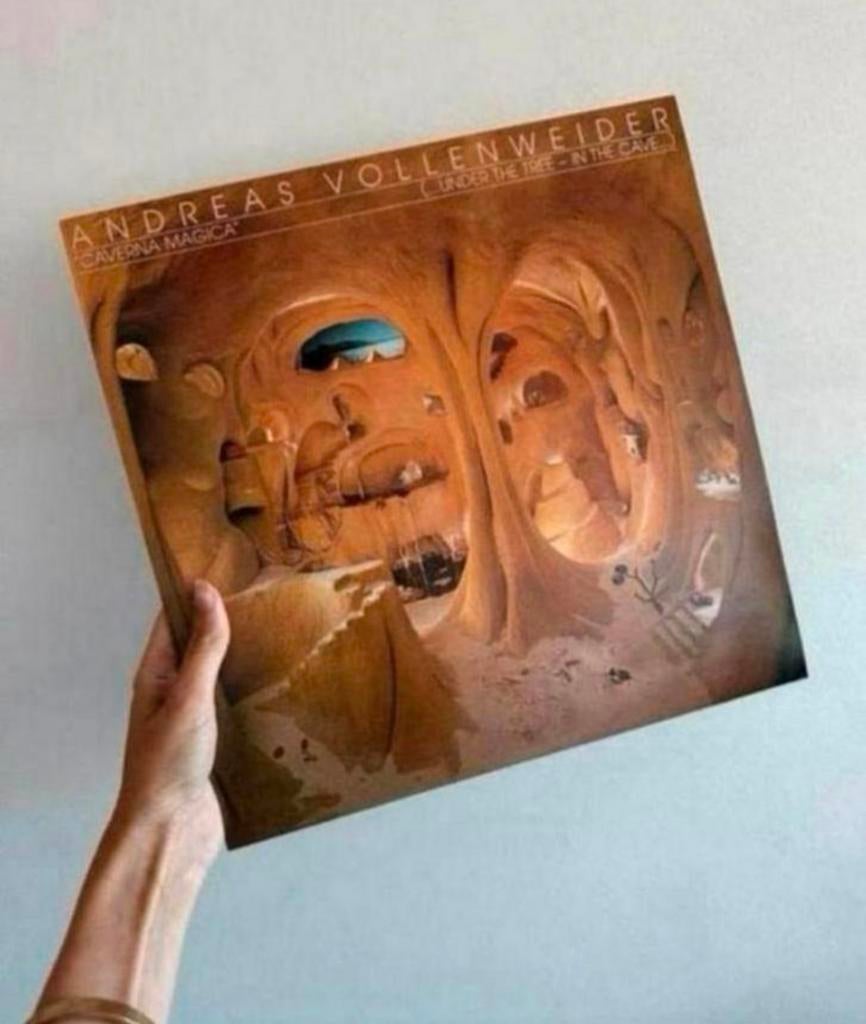 Lp vinyl andreas vollenweider - caverna magica, Ophalen of Verzenden, Zo goed als nieuw, 12 inch