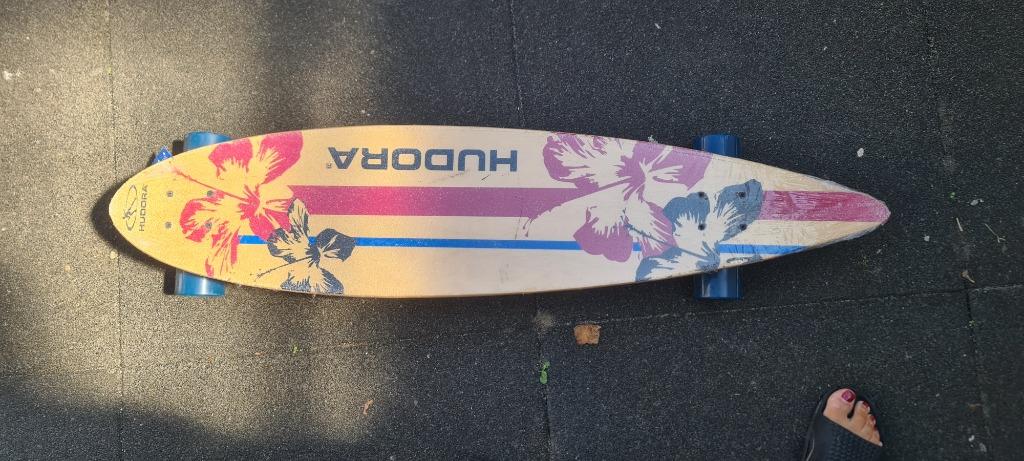 Nieuwe Hudora long board te koop, nog in verpakking, Sport en Fitness, Skateboarden, Ophalen of Verzenden, Nieuw, Skateboard, Longboard