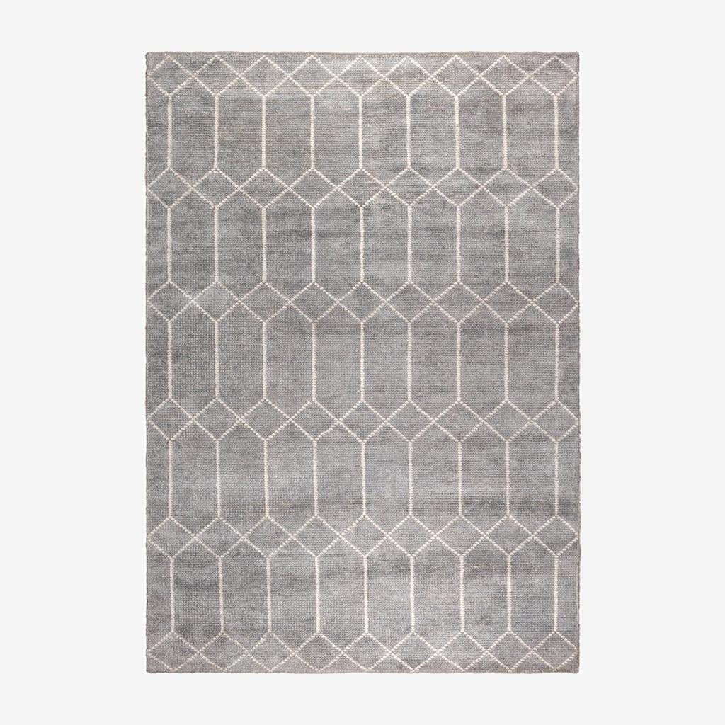 Zuiver Venus - Vloerkleed - Grijs - 170x240cm, Zuvier Group, 150 tot 200 cm, Ophalen of Verzenden, Grijs